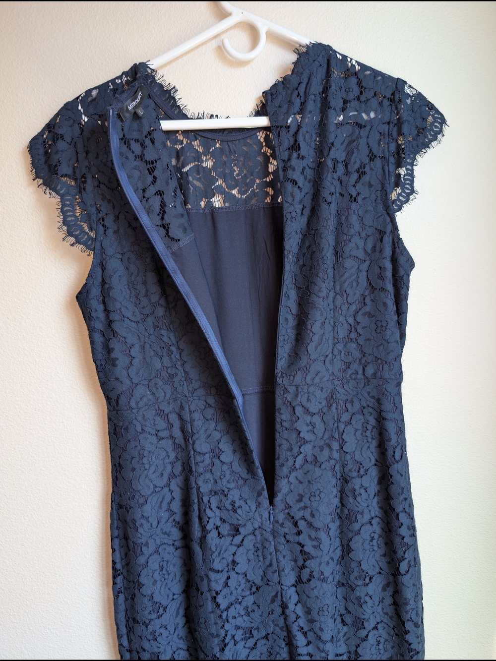 Merokeety Lace Floral Elegant Cocktail Dress Size L - Picture 6 of 9